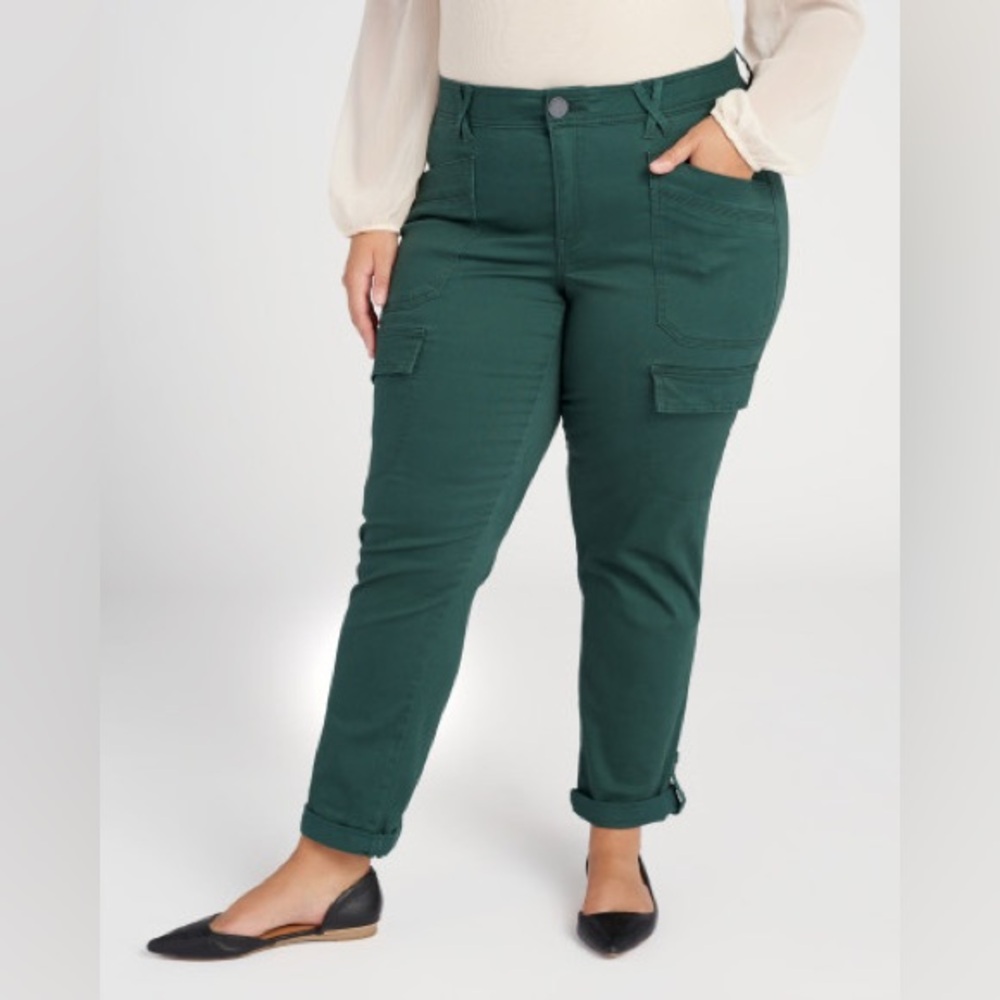 Democracy Green Cargo Pants